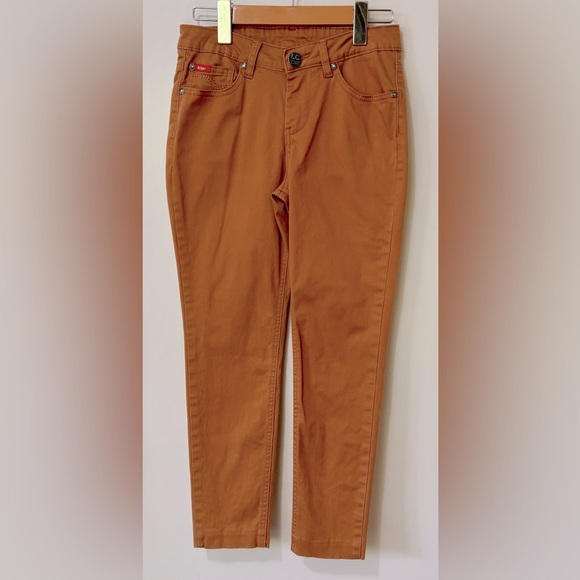 Lee Cooper| Viral UK Camel Mid Rise Women’s Skinny Jeans Sz 26 - Picture 6 of 7